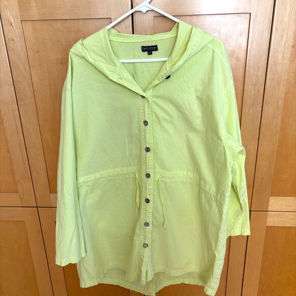 Carol Le Valley San Francisco - vintage cotton hooded jacket - size M - Picture 7 of 10